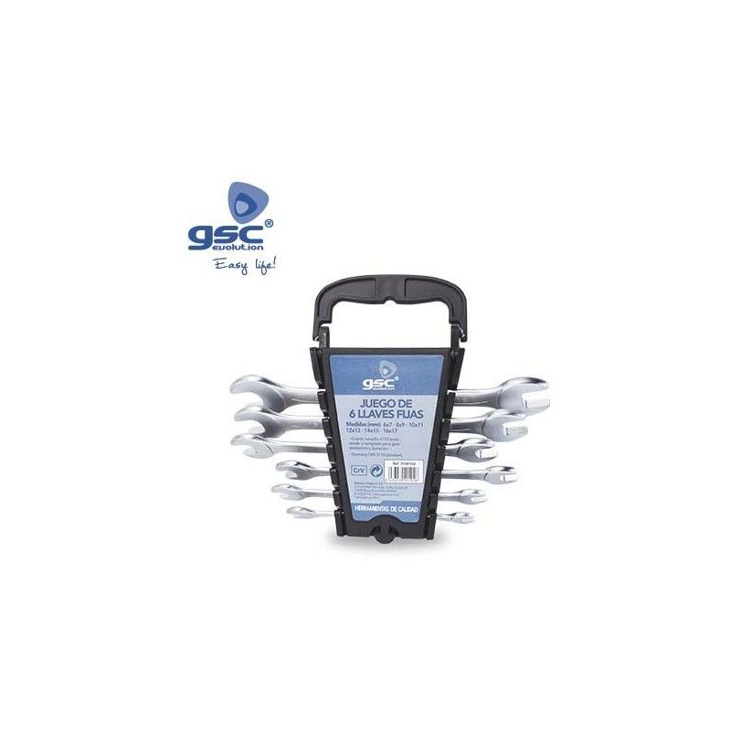 

Set 6 Llaves Fijas CR-V (De 6-7 a 16-17) GSC 003100102