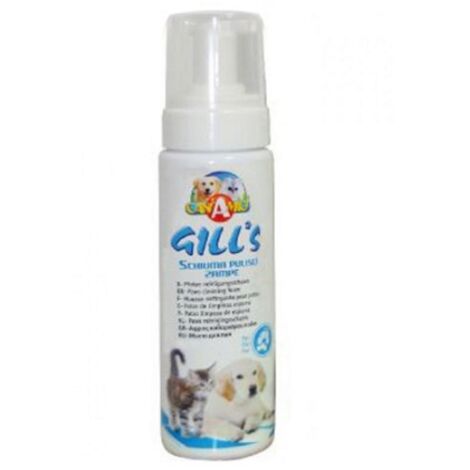 Set 6 pezzi Gill'S Schiuma Pulisci Zampe 220 ml
