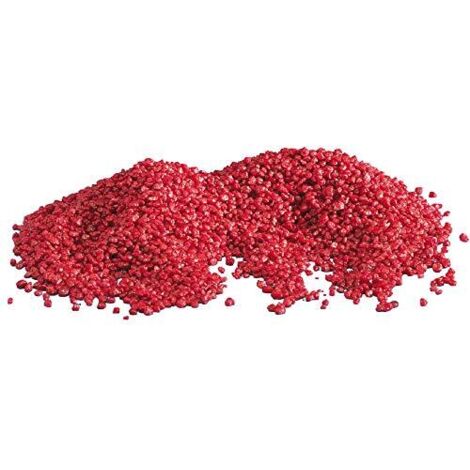 Set 6 pezzi Quarzo Ceramizzato Rosso 2-3mm kg 2.: Quarzo Ceramizzato 2-3mm kg 2 per acquari