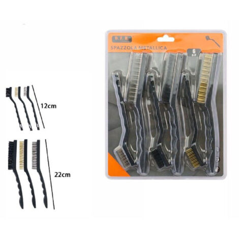 Set 6 Pz Pz Pz Metal Ferro 3 Lnghe 22cm 3 Corte 12cm 07057