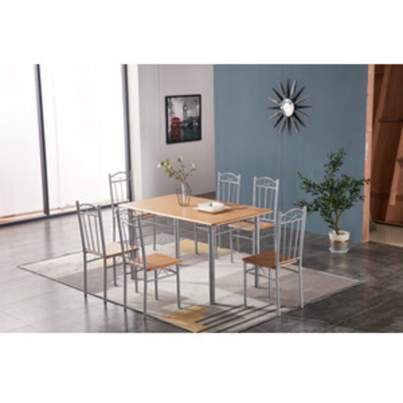 Set 6 Sedie Legno Chiaro