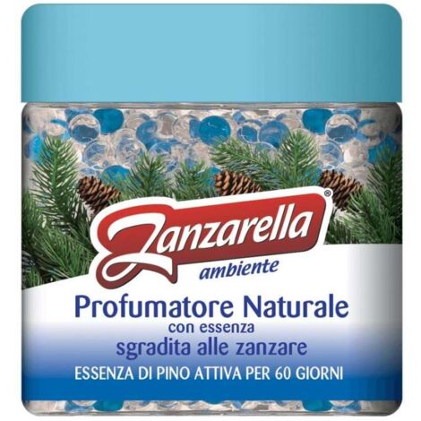 Set 6pz di Zanzarella Perle 170gr Attivo per 60 Giorni Essenza di Pino Zanzare