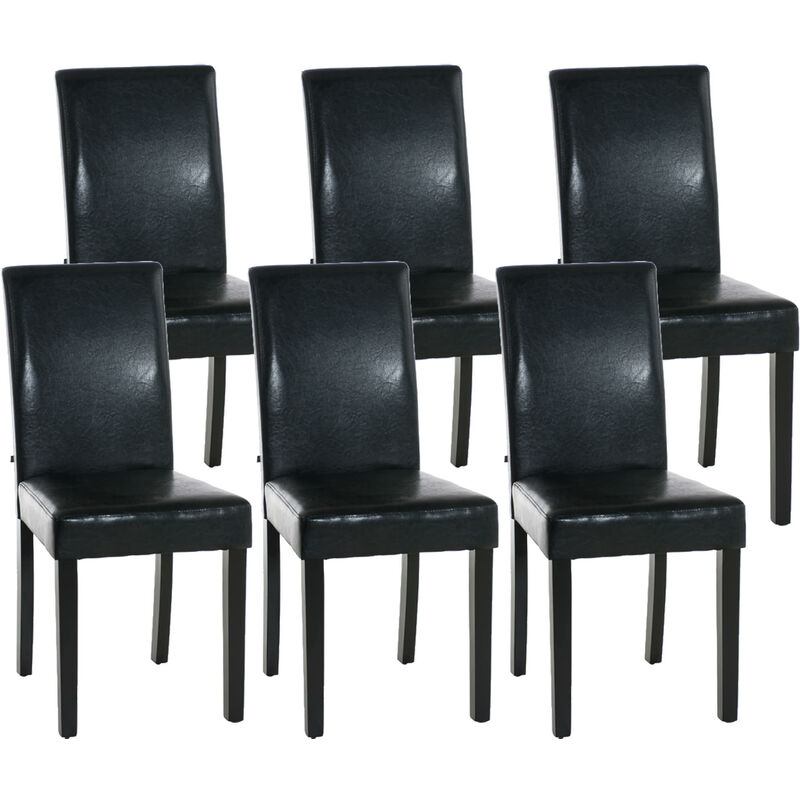 

CLP - Set 6x Sillas de Comedor Ina ~ Base Negra Negro