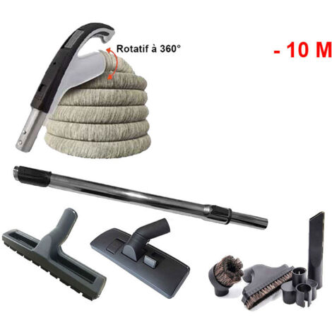 Set 7 accessoires + 1 flexible RETRAFLEX - longueur au choix (de 8 à 15m) + housse de protection + poignée standard - 10m