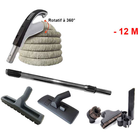 Set 7 accessoires + 1 flexible RETRAFLEX - longueur au choix (de 8 à 15m) + housse de protection + poignée standard - 12m