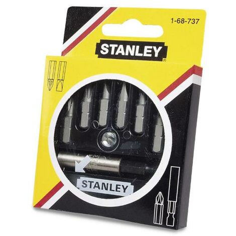 Set 7 inserti per avvitatore con supporto magnetico Stanley 1-68-737