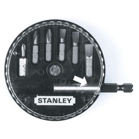Set 7 inserti per avvitatore Stanley 168735
