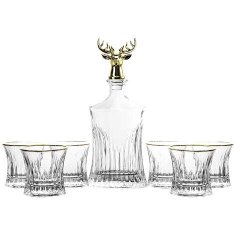 Set 7 Piezas Whisky Cristal 700 Ml