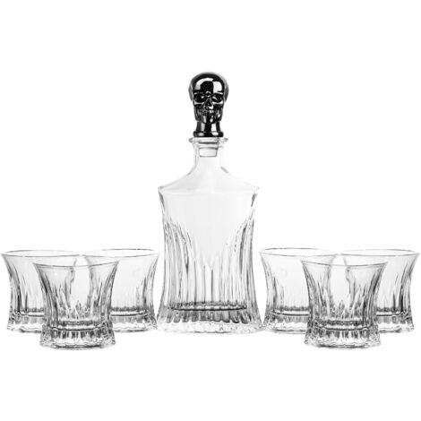 Set 7 Piezas Whisky Cristal 700 Ml