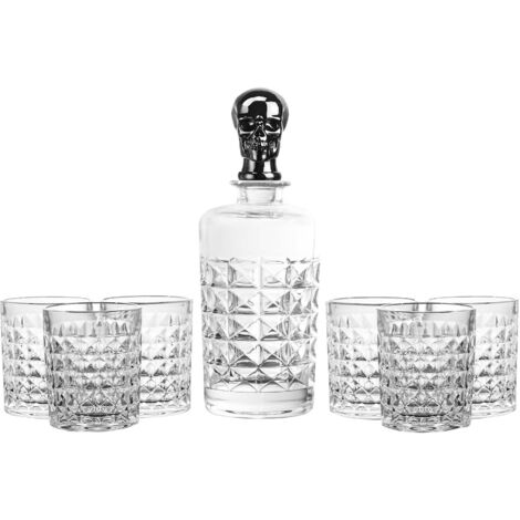 Set 7 Piezas Whisky Cristal 750 Ml