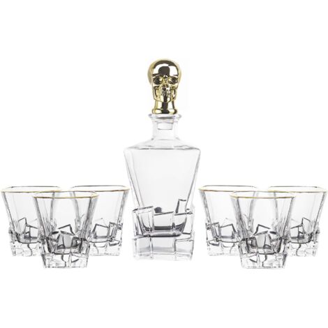 Set 7 Piezas Whisky Cristal 820 Ml