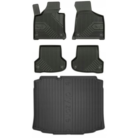 SET 77 Alfombrillas de goma y alfombrilla AUDI A3 8P Hatchback 2003-2013
