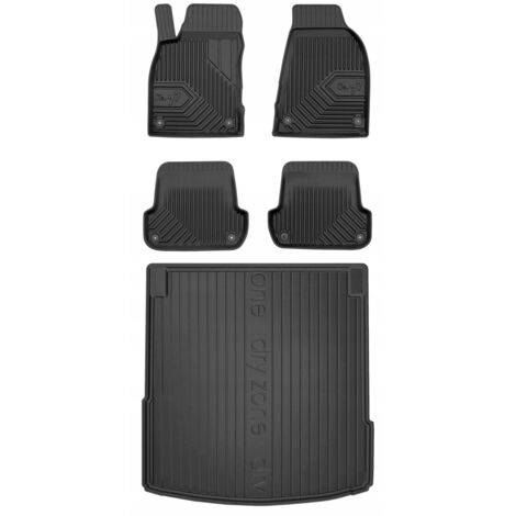 SET 77 Alfombrillas de goma y alfombrilla AUDI A4 B6 SEDAN 2000-2004