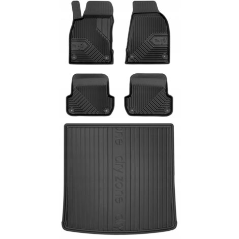 SET 77 Alfombrillas de goma y alfombrilla AUDI A4 B7 Familiar 2000-2004