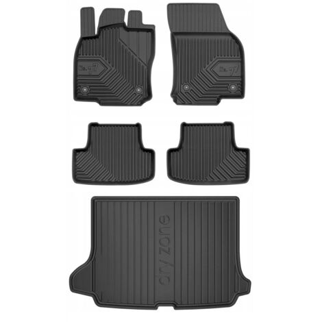 SET 77 Alfombrillas de goma y mat AUDI Q2 desde 2016