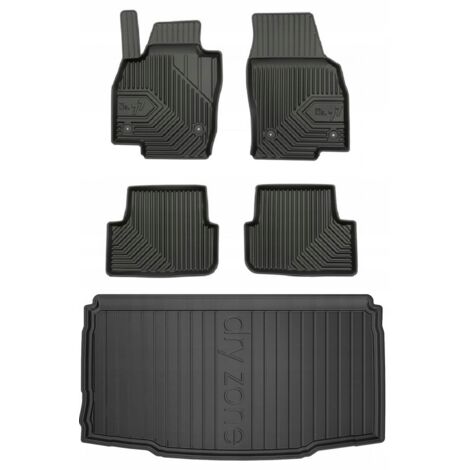 SET 77 Alfombrillas y alfombrilla SEAT Ibiza 5 Hatchback desde 2017-