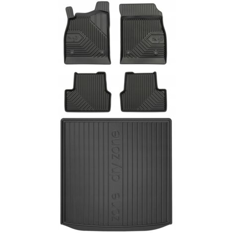SET 77 Alfombrillas y funda de goma para Chevrolet Cruze 1 Estate 2008-2016
