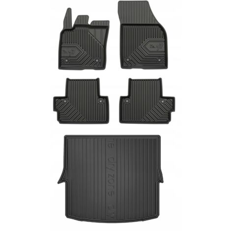 SET 77 Alfombrillas y Fundas de Goma Volvo S40 2 Sedán 2004-2007