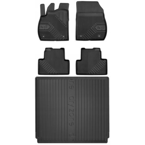 SET 77 Alfombrillas y moqueta OPEL Zafira C 2012-2019 5 plazas