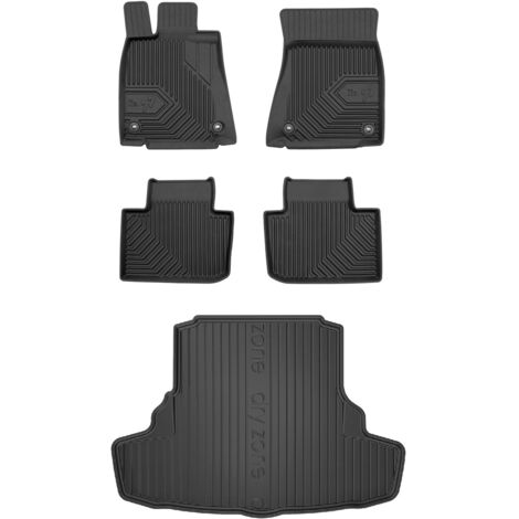 SET 77 Alfombrillas y Protectores para Lexus IS 3 Sedán 2013-2020