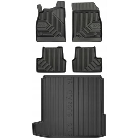 SET 77 Alfombrillas y tapete Opel Astra J Sedán 2009-2020 kz