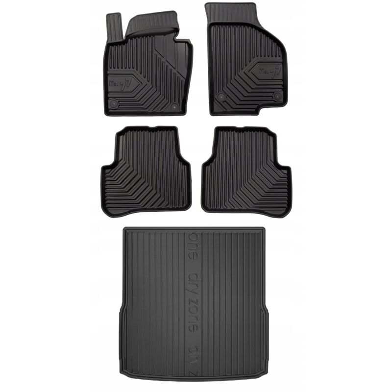 Set 77 Fußmatten Und Fußmatten Vw Passat B6 Variant 2005-2010