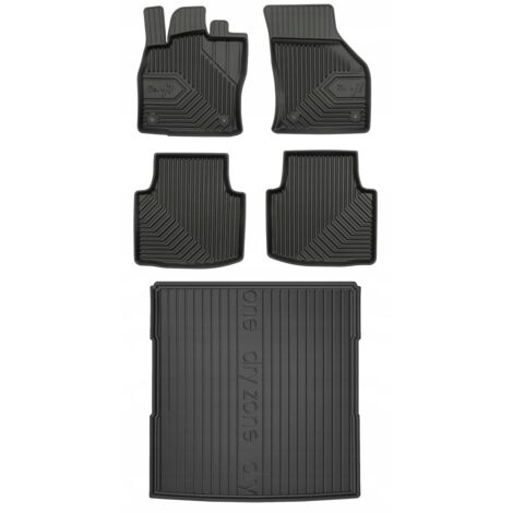 SET 77 Fußmatten und Fußmatten SKODA Superb 3 Kombi 2015-2023 d