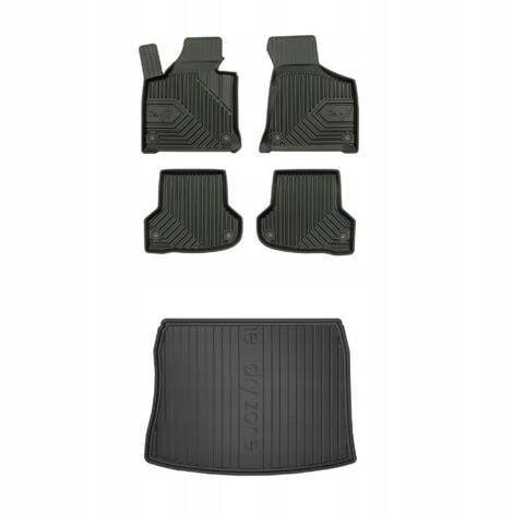 SET 77 Gummimatten und Fußmatten AUDI A3 8P Quattro 2003-2013