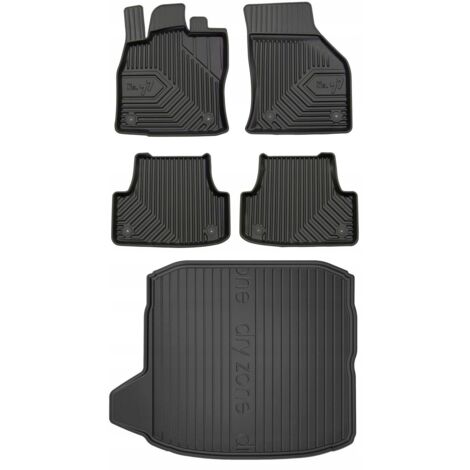SET 77 Gummimatten und Fußmatten AUDI A3 8V LIMOUSINE 2012-2019