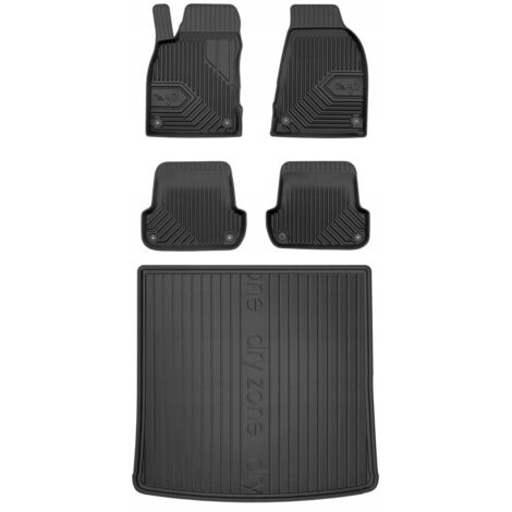 SET 77 Gummimatten und Fußmatten AUDI A4 B6 KOMBI 2000-2004