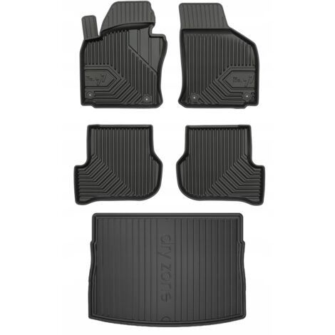 SET 77 Tapis de sol et sur-tapis VW Golf 6 Hatchback 2008-2016