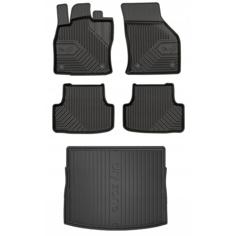 SET 77 Tapis de sol et sur-tapis VW Golf 7 Hatchback 2012-2020 g