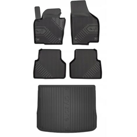 SET 77 Tapis de sol et sur-tapis VW Tiguan 1 2007-2016 g