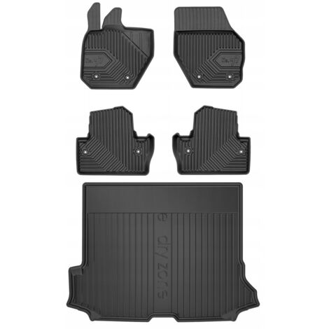 SET 77 Tapis et housse en caoutchouc Volvo V60 1 de 2010 à 2018