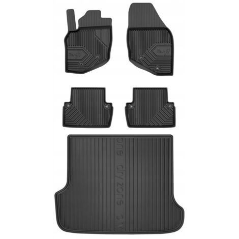 SET 77 Tapis et housse en caoutchouc Volvo V70 2 de 2000 à 2007