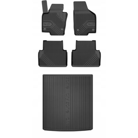SET 77 Tapis et housse en caoutchouc VW Sharan 2 2010-2022 5 personnes