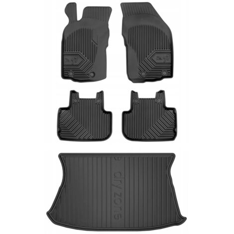 SET 77 Tappetini e copriauto in gomma ALFA ROMEO 147 2001-2010