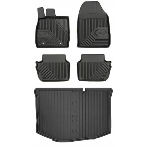 SET 77 Tappetini e Tappetini Ford Fiesta Mk7 Hatchback 2008-2012