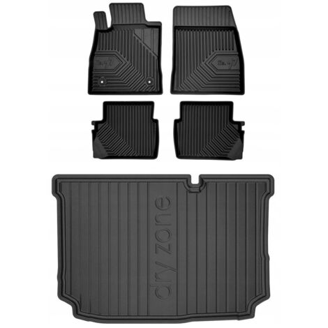 SET 77 Tappetini e Tappetini Ford Fiesta Mk8 Active Hatchback 2017-2023 g