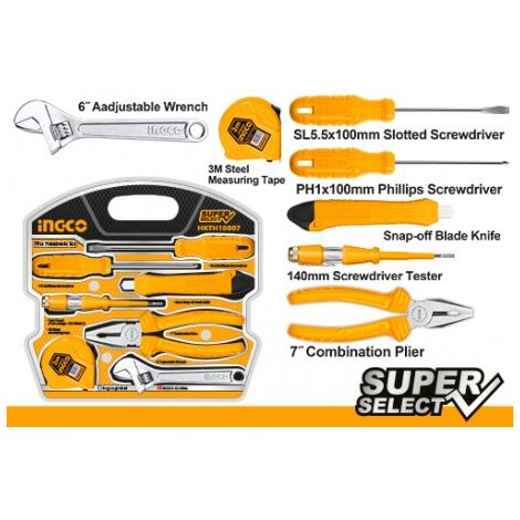 SET 7PZ UTENSILI MANUALI INGCO