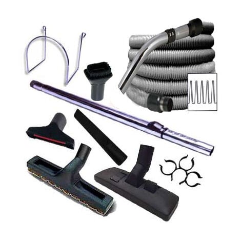 Set 8 accessoires + 1 flexible standard - longueur au choix (de 4 à 15m) - 10m