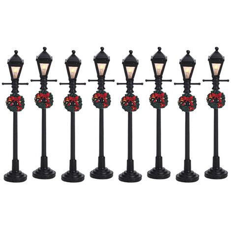 LEMAX EUROPE BV LEMAX LAMPIONI A GAS LANTERN STREET LAMP SET DA 8 PZ CODICE 64500