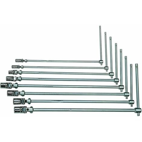 Chiave A Bussola 8mm Doppio Snodo - Manico A T, 44cm