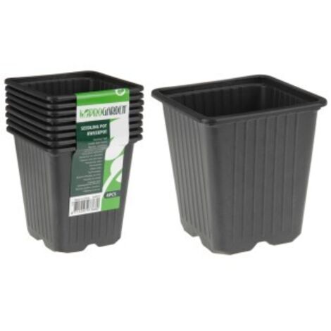 SET 8 PZ VASETTO PER PIANTINE CM 9,5X10