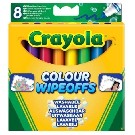Set 8 Rotuladores lavables Crayola
