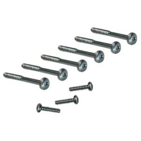 set 9PZ VITI MONTAGGIO SCOCCHE ASPIRAPOLVERE FOLLETTO VK140 VK150 VORWERK
