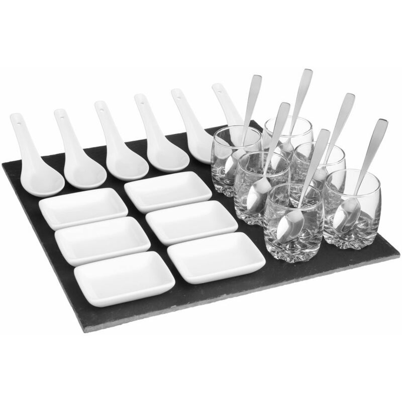 Service de sushis et de collations, 25 items