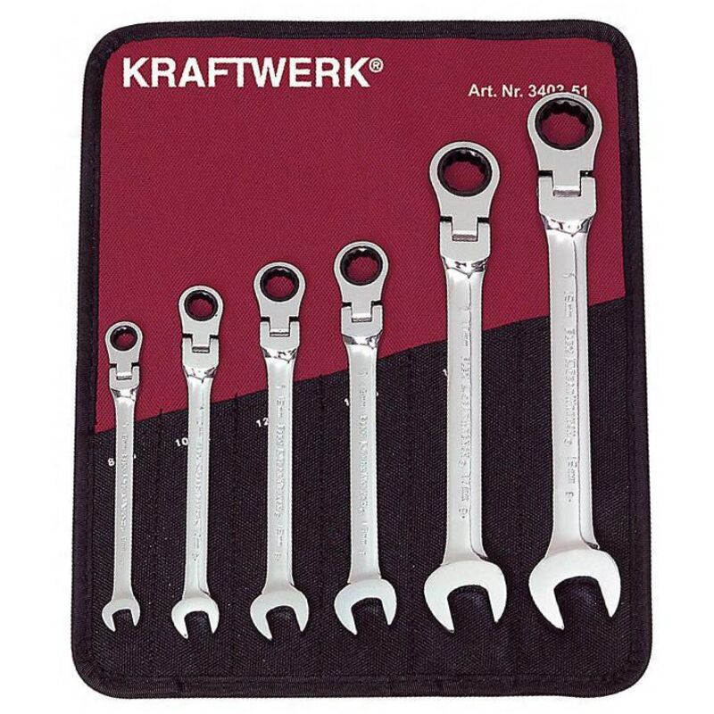 6-pc Set clickraft flessibili 8-19 mm