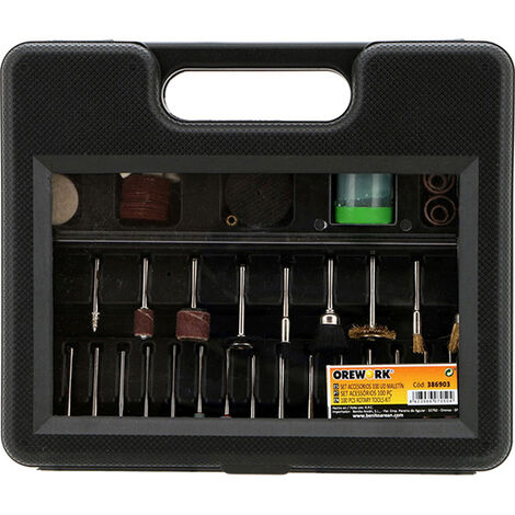 Set accesorios OREWORK 100 uds maletín