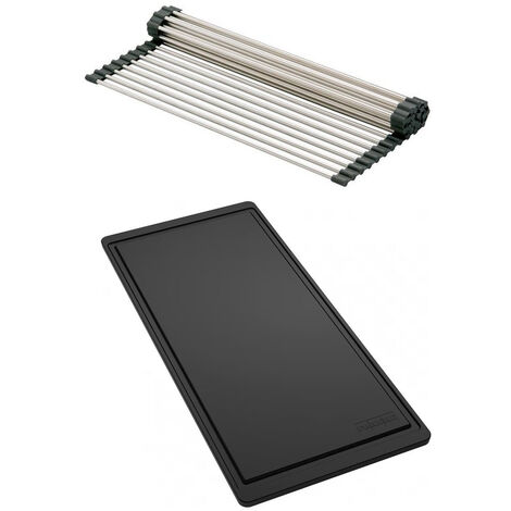 Set accessoires cuves Maris 210 Inox : Rollmat + planche synthétique - Franke